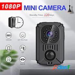 mini videocamera hd 1080p clip posteriore visione notturna