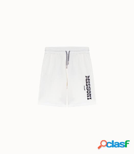 missoni shorts in cotone tinta unita