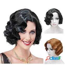 parrucca flapper parrucca acconciature flapper anni 20 per