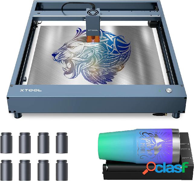 xStrumento D1 Pro 10W Laser Incisore con rullo rotante RA1