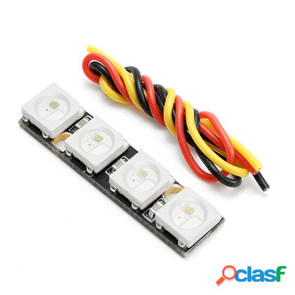 0.7g Super Mini WS2812B RGB5050 4 Bit Colorato LED Striscia