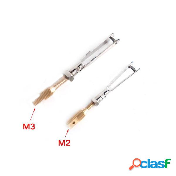 10 PCS M2 M3 Collegamento + rame Vite Servo Tirante