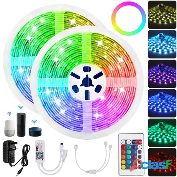 10M RGB luce a led Striscia non impermeabile 5050SMD 24