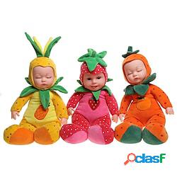 12 pollici vinile creativo frutta bambola peluche