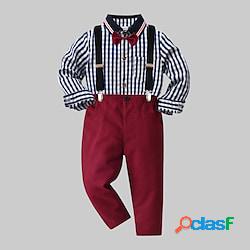 2 pezzi Bambino (1-4 anni) Da ragazzo Camicia e pantaloni