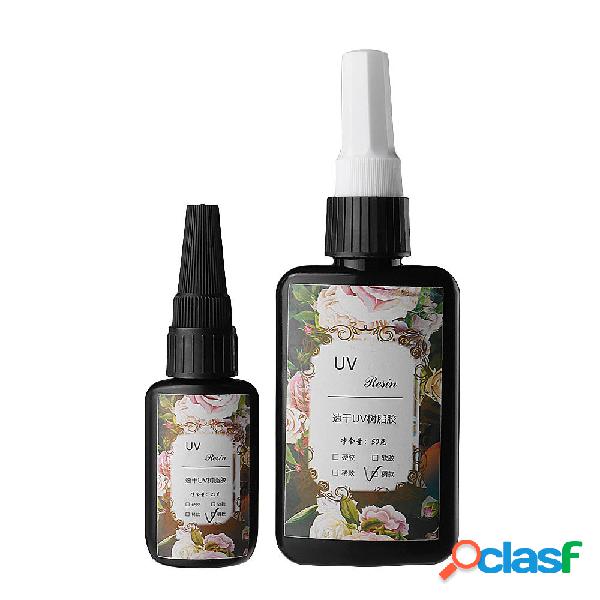 25g / 50g Spesso Duro Tipo UV Colla Della Resina Crystal