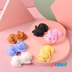 3 pezzi squishy cani anime fidget giocattoli puzzle creativo