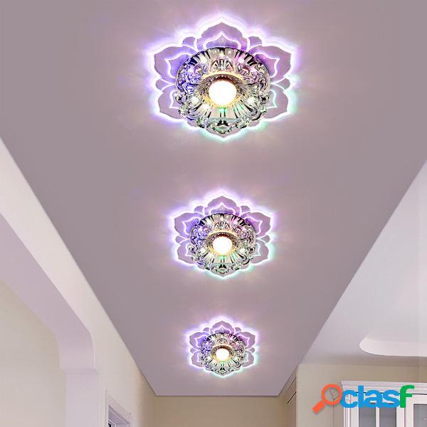 3W Modern Crystal LED Plafoniera a sospensione Lampadario