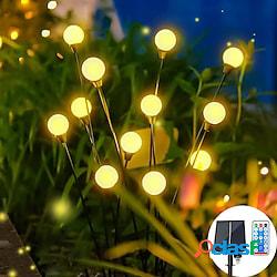 5 pack solare firefly luci esterno impermeabile giardino