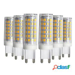 6 pz g9 9 w 76 led 2835 smd mais ha condotto la lampada