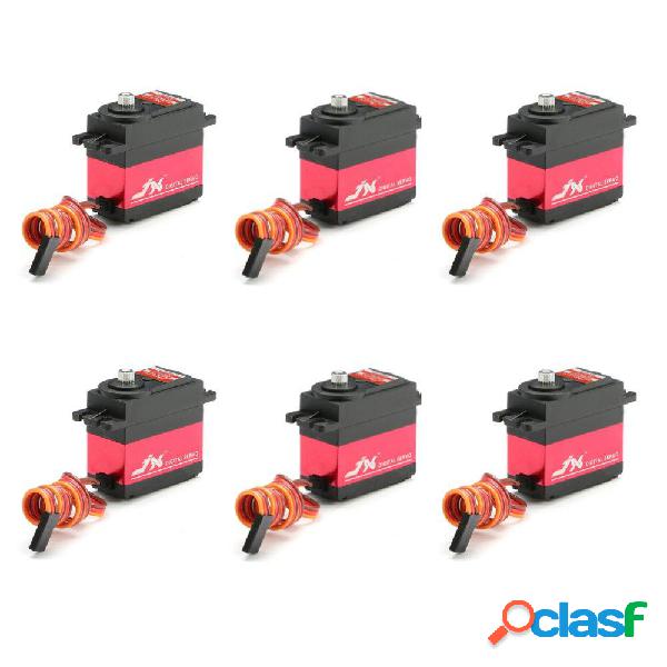 6PCS JX PDI-6221MG 20KG Large Torque Digital Standard Servo