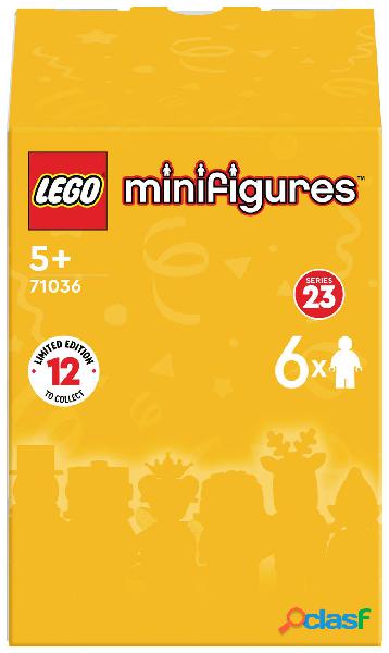 71036 LEGO® Minifigures Serie 23, confezione da 6 pz