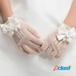 A rete Al polso Guanti Elegante / Perle finte Con Perle