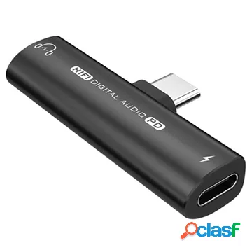 Adattatore audio USB-C / 3.5 mm con Power Delivery 27W -