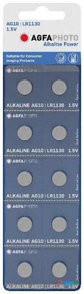 AgfaPhoto AG10 Batteria a bottone LR 54 Alcalina/manganese