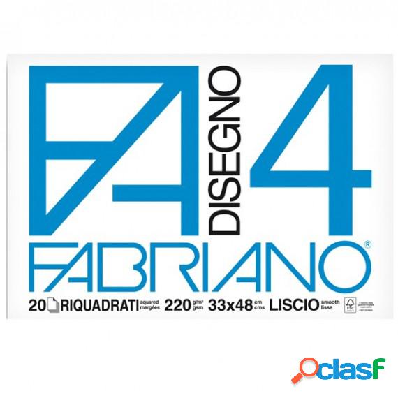 Album F4 - 33x48cm - 220gr - 20 fogli - liscio squadrato -