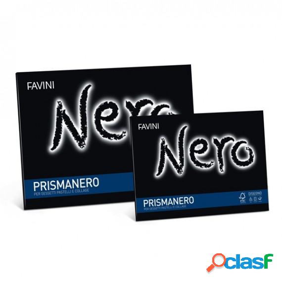 Album Prismanero - 24x33cm - 10 fogli - 128gr - monoruvido -