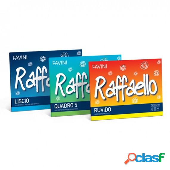 Album Raffaello - 24x33cm - 100gr - 20 fogli - ruvido -