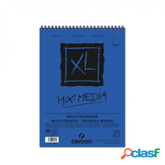 Album spiralato XL mix media - 29,7x42 cm - 300 gr - 30