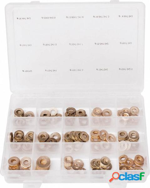 Assortimento anelli di rame speciale per iniettori150 pezzi