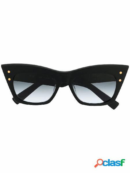 BALMAIN OCCHIALI DA SOLE DONNA BPS101A55A ACETATO NERO