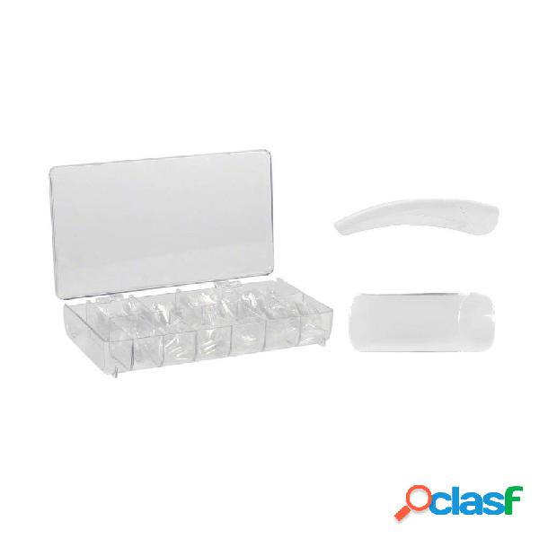 BOX DA 500 PZ TIPS NATURALE O TRASPARENTE NAIL ART FRENCH