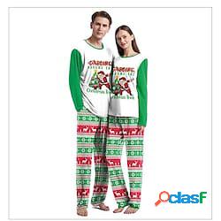 Babbo Natale Mrs.Claus Pigiama di Natale Per uomo Per donna