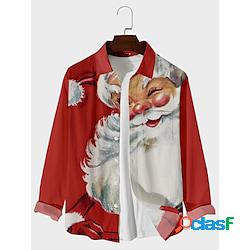 Babbo Natale Top o camicia Stile Carnevale di Venezia Per