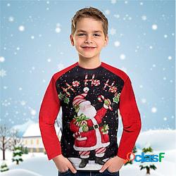 Bambino (1-4 anni) Da ragazzo Natale maglietta Tee