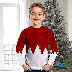 Bambino (1-4 anni) Da ragazzo Natale maglietta Tee Albero di