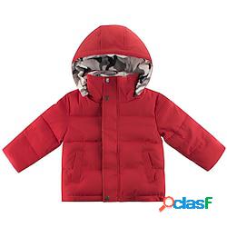 Bambino (1-4 anni) Da ragazzo Piume Capispalla Camouflage