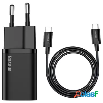 Baseus Super Si Caricabatterie Rapido e Cavo USB-C/USB-C -