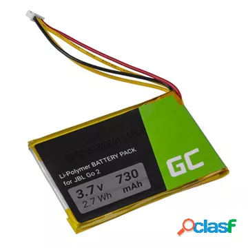 Batteria ricaricabile JBL Go 2, Go 2H Green Cell - 730 mAh