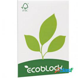 Blocco Ecoblock Fsc 15X21Cm 80Fg 80Gr 5Mm Favini
