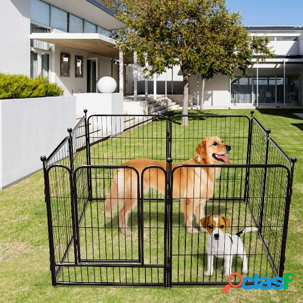 Box per cani da compagnia a 8 pannelli Recinto per recinti