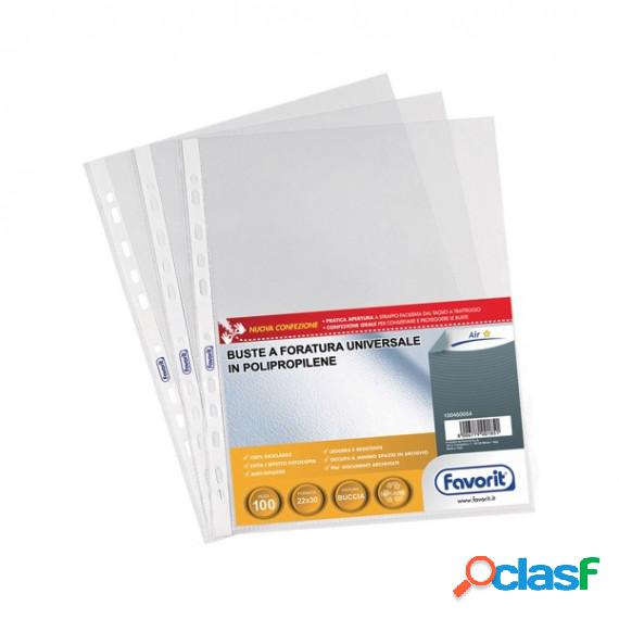 Buste forate Special PP - Air - buccia - 22x30 cm -