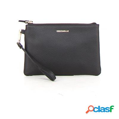 COCCINELLE Pochette con laccio da polso - nero