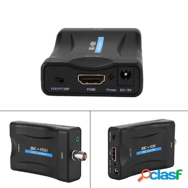 CONVERTITORE VIDEO HD AV ADATTATORE DA BNC A HDMI 720P 1080P