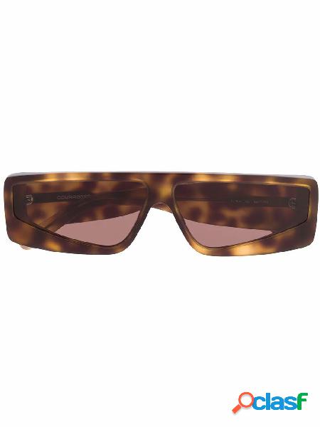 COURREGES OCCHIALI DA SOLE DONNA CL1906002 ACETATO MARRONE