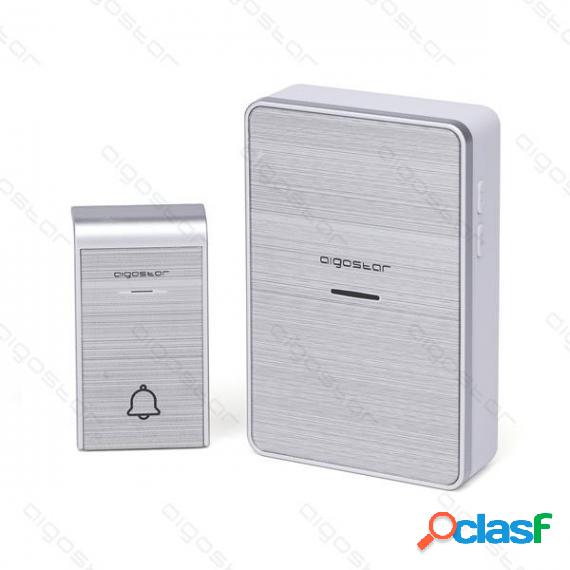 Campanello Wireless Silver Mod.2 Digitale - Impermeabile -