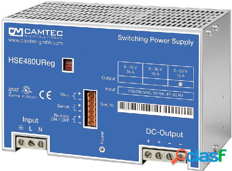 Camtec HSEUreg04801.50T Alimentatore da laboratorio