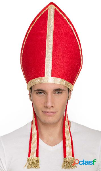 Cappello da Vescovo Rosso