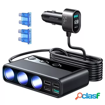 Caricabatteria per auto USB multiporta Joyroom JR-CL06 154W