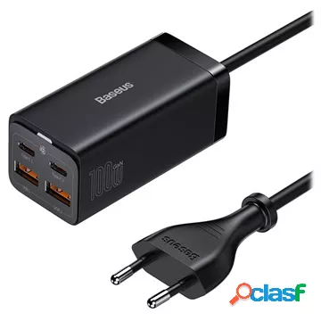 Caricabatterie Rapido Baseus GaN3 Pro 100W CCGP000101 - Nero
