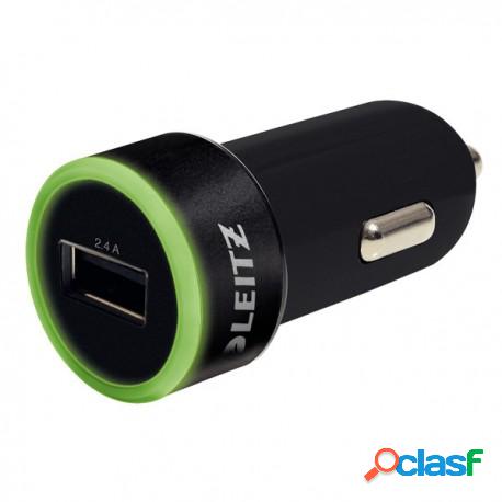 Caricatore Da Auto Universale 1 Porta Usb Nero Leitz