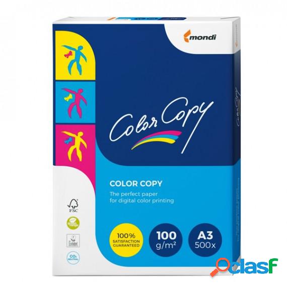 Carta Color Copy - A3 - 100 gr - bianco - Mondi - conf. 500