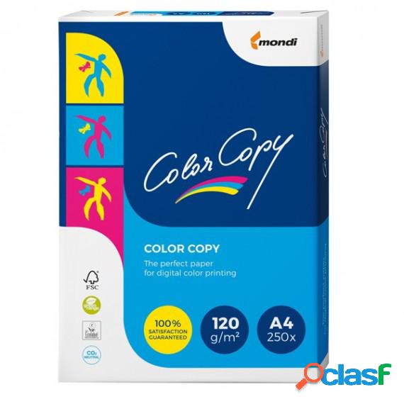 Carta Color Copy - A4 - 120 gr - bianco - Mondi - conf. 250