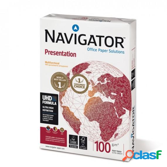 Carta Presentation 100 - A3 - 100 gr - bianco - Navigator -