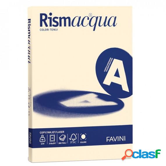 Carta Rismacqua - A4 - 140 gr - camoscio 02 - Favini - conf.