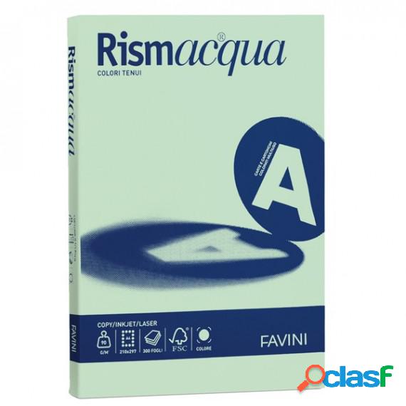 Carta Rismacqua Standard - A4 - 90 gr - verde chiaro 09 -